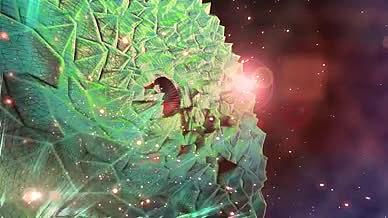 4K科幻水晶花朵粒子花粉飞舞动感背景视频的预览图